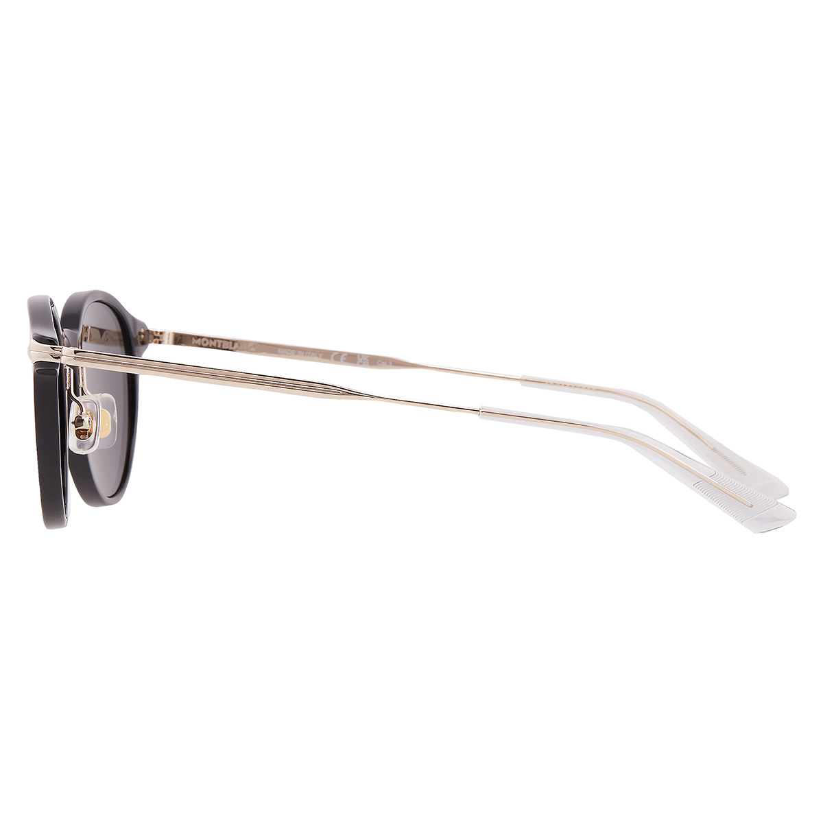 montblanc grey round men's sunglasses mb0362s 001 49 montblanc grey round men's sunglasses mb0362s 001 49