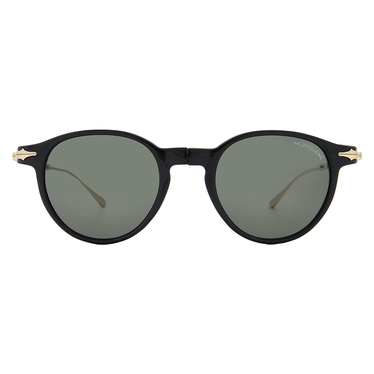 montblanc grey round men's sunglasses mb0407s 001 49 montblanc grey round men's sunglasses mb0407s 001 49