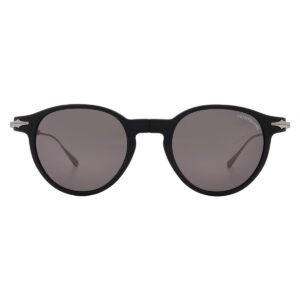 Home montblanc grey round men's sunglasses mb0407s 002 49