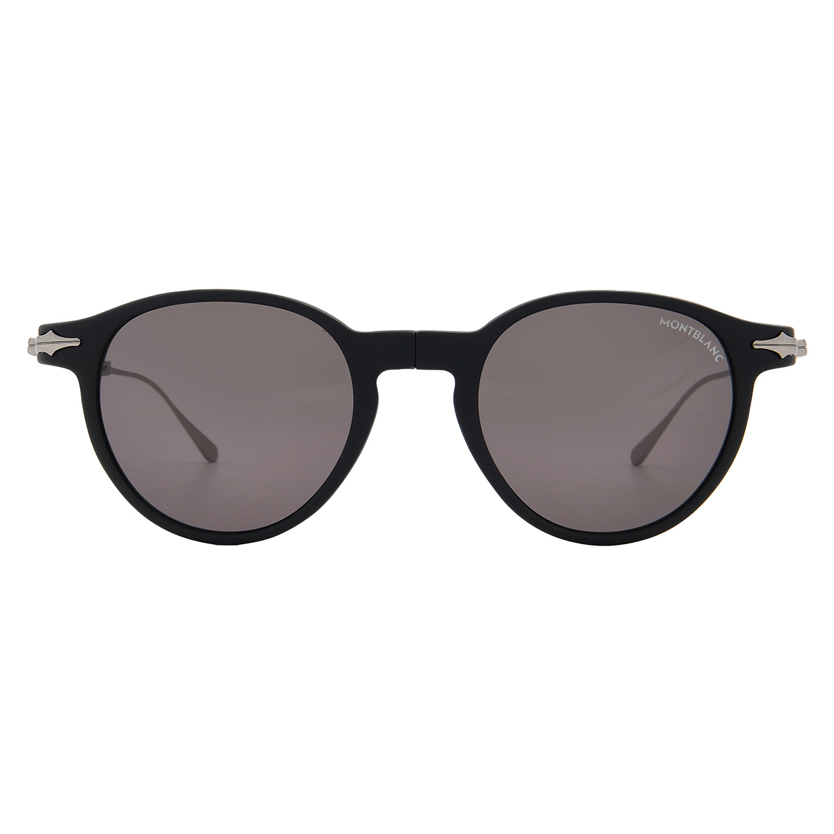 montblanc grey round men's sunglasses mb0407s 002 49 montblanc grey round men's sunglasses mb0407s 002 49