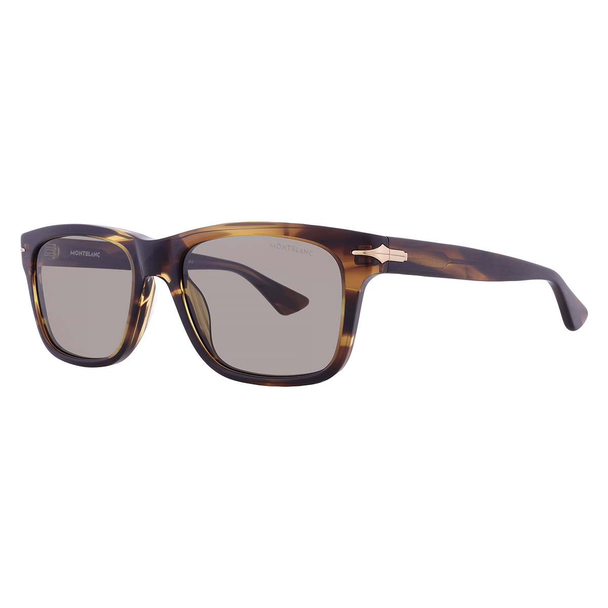 montblanc grey square men's sunglasses mb0263s 006 54 montblanc grey square men's sunglasses mb0263s 006 54