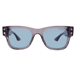 Home montblanc light blue square men's sunglasses mb0381s 004 54