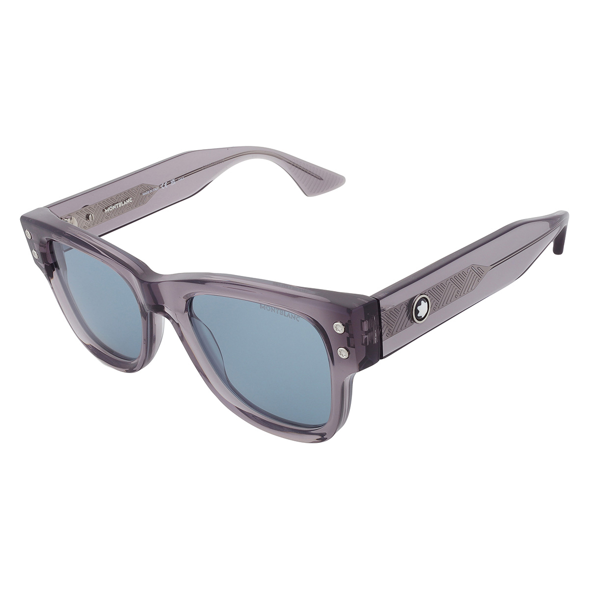 montblanc light blue square men's sunglasses mb0381s 004 54 montblanc light blue square men's sunglasses mb0381s 004 54