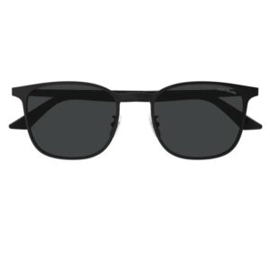 Home montblanc smoke square men's sunglasses mb0331s 001 54