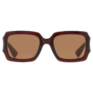 moschino amber square ladies sunglasses mos063/s 0c9a/70 53