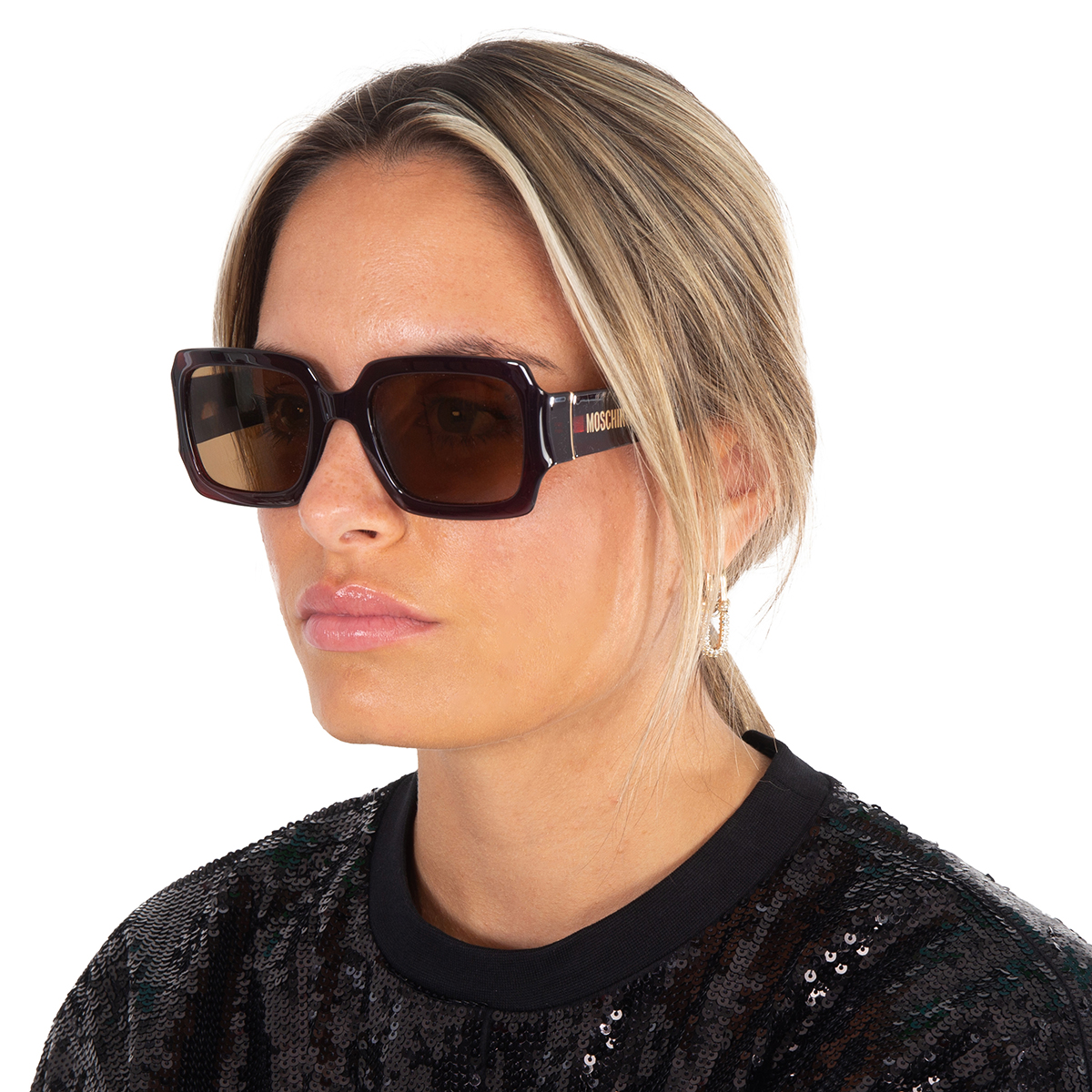 moschino amber square ladies sunglasses mos063/s 0c9a/70 53 moschino amber square ladies sunglasses mos063/s 0c9a/70 53