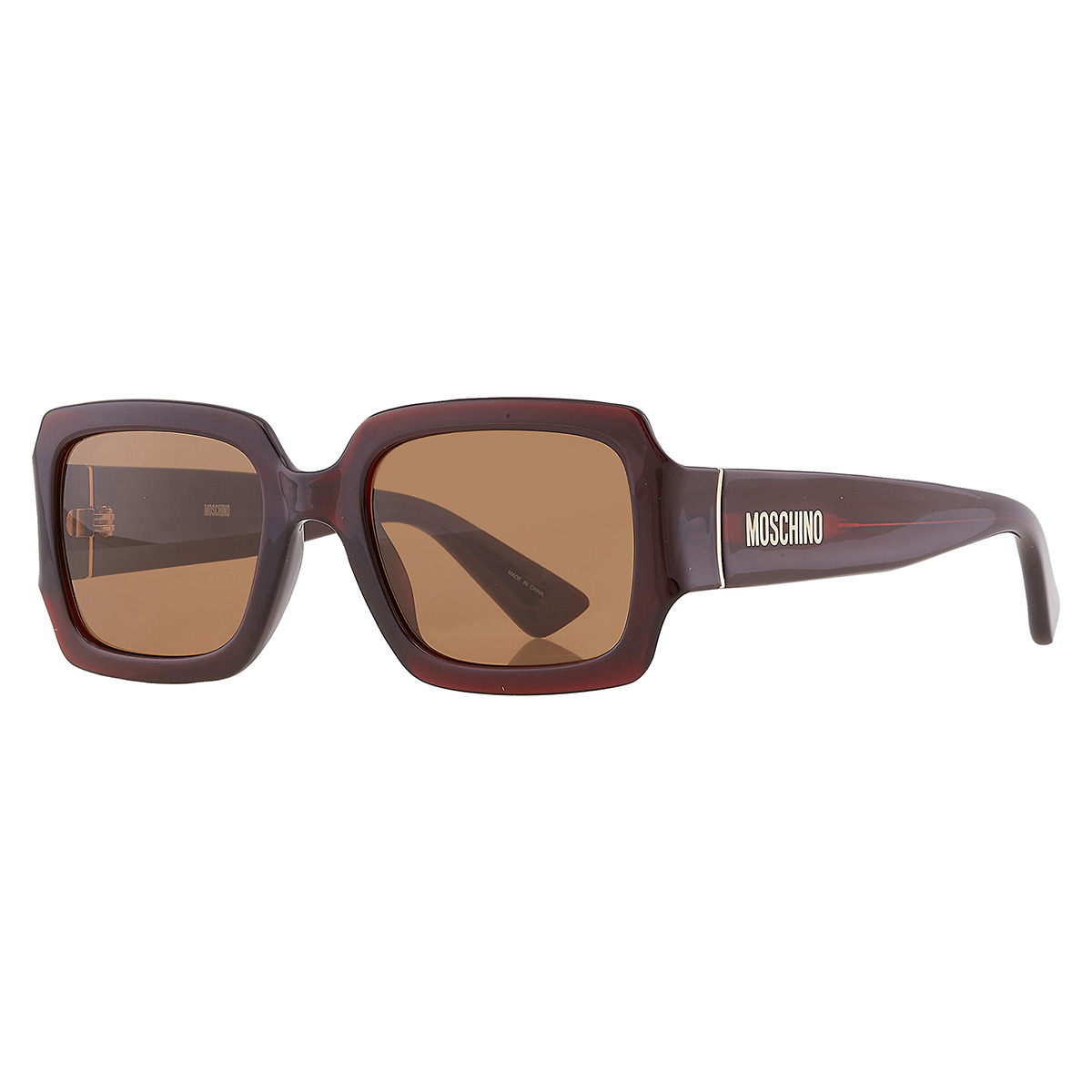 moschino amber square ladies sunglasses mos063/s 0c9a/70 53 moschino amber square ladies sunglasses mos063/s 0c9a/70 53
