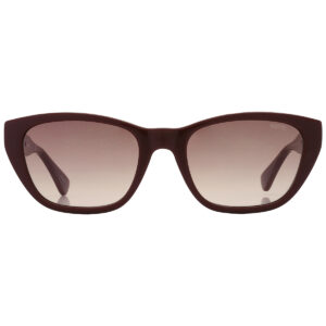 moschino brown cat eye ladies sunglasses mos130/s 0lhf/ha 55