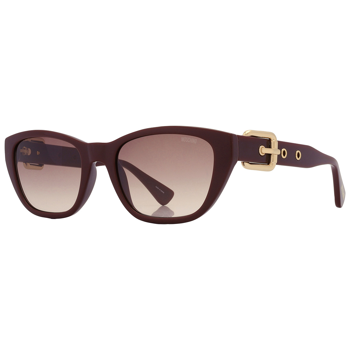 moschino brown cat eye ladies sunglasses mos130/s 0lhf/ha 55 moschino brown cat eye ladies sunglasses mos130/s 0lhf/ha 55