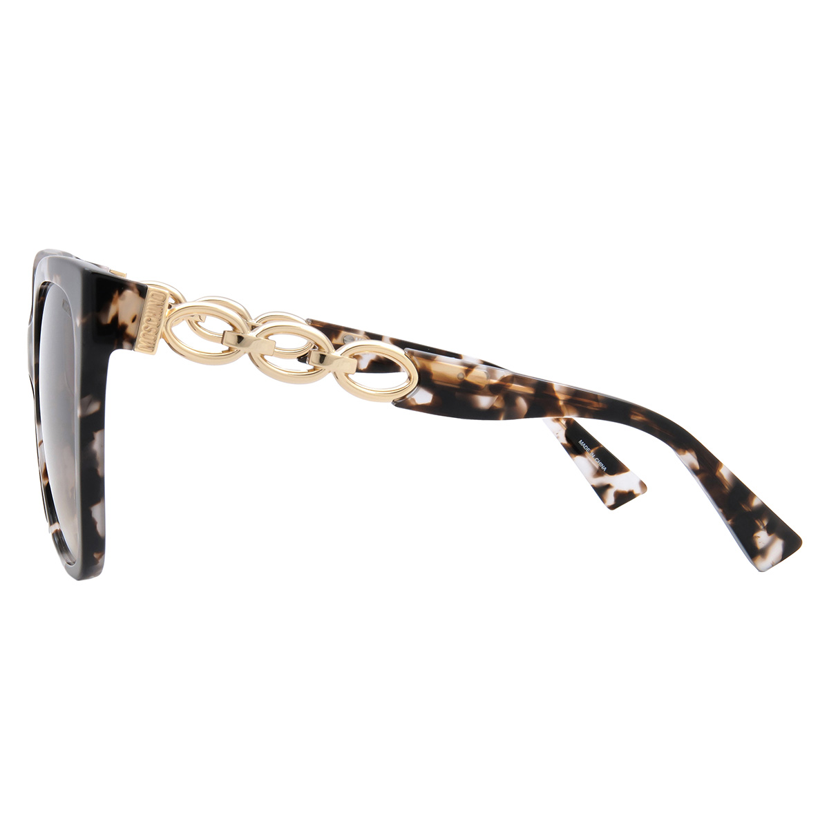 moschino brown shaded butterfly ladies sunglasses mos098/s 0ht8/ha 55 moschino brown shaded butterfly ladies sunglasses mos098/s 0ht8/ha 55