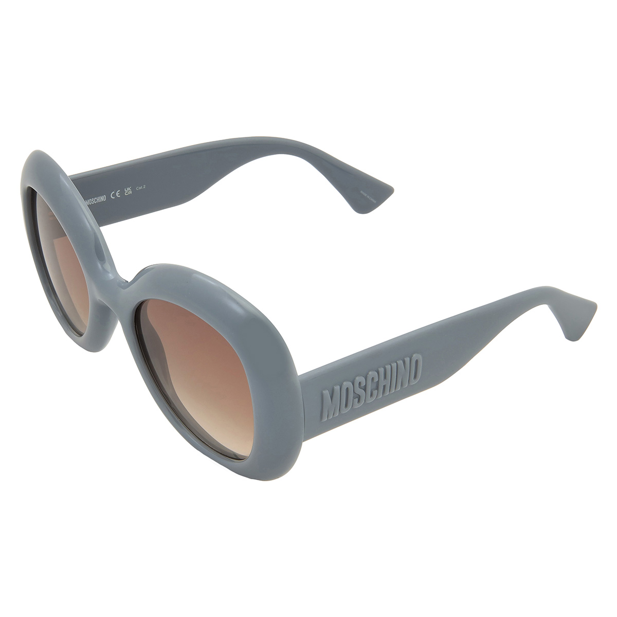 moschino brown shaded butterfly ladies sunglasses mos162/s 0mvu/ha 54 moschino brown shaded butterfly ladies sunglasses mos162/s 0mvu/ha 54