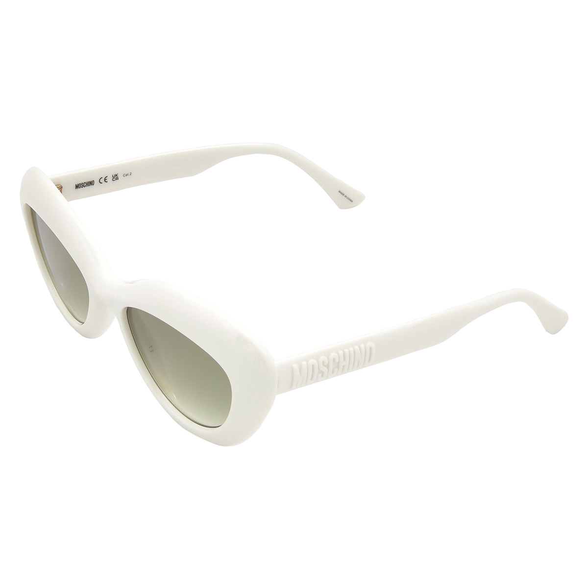moschino green shaded cat eye ladies sunglasses mos163/s 0szj/9k 55 moschino green shaded cat eye ladies sunglasses mos163/s 0szj/9k 55