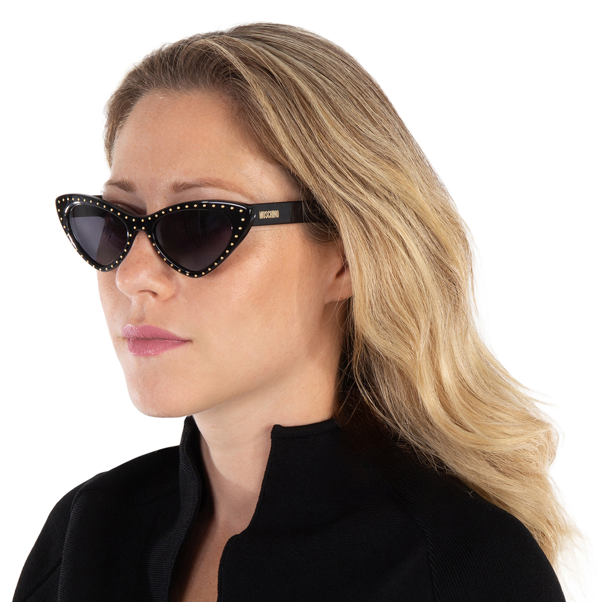 moschino grey cat eye ladies sunglasses mos0006/s 0807/ir 52 moschino grey cat eye ladies sunglasses mos0006/s 0807/ir 52