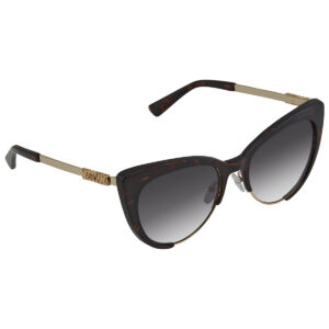 moschino grey gradient cat eye ladies sunglasses mos040/s 0086/9o 55