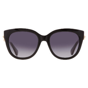 moschino grey gradient cat eye ladies sunglasses mos143/s 0807/9o 54