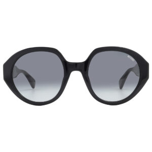 moschino grey gradient round ladies sunglasses mos126/s 0807/9o 53