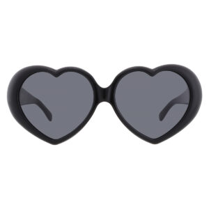 moschino grey irregular ladies sunglasses mos128/s 0807/ir 56