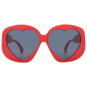 moschino grey irregular ladies sunglasses mos152/s 0c9a/ir 61