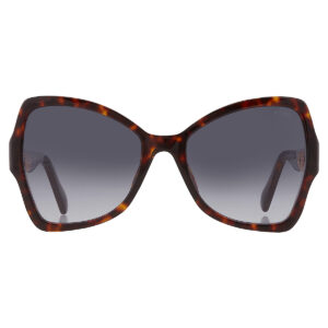 moschino grey shaded butterfly ladies sunglasses mos099/s 0086/9o 54