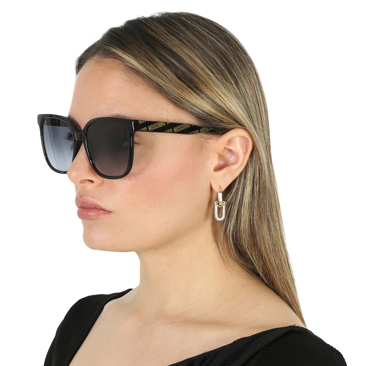moschino grey shaded square ladies sunglasses mos134/f/s 07rm/9o 58 moschino grey shaded square ladies sunglasses mos134/f/s 07rm/9o 58