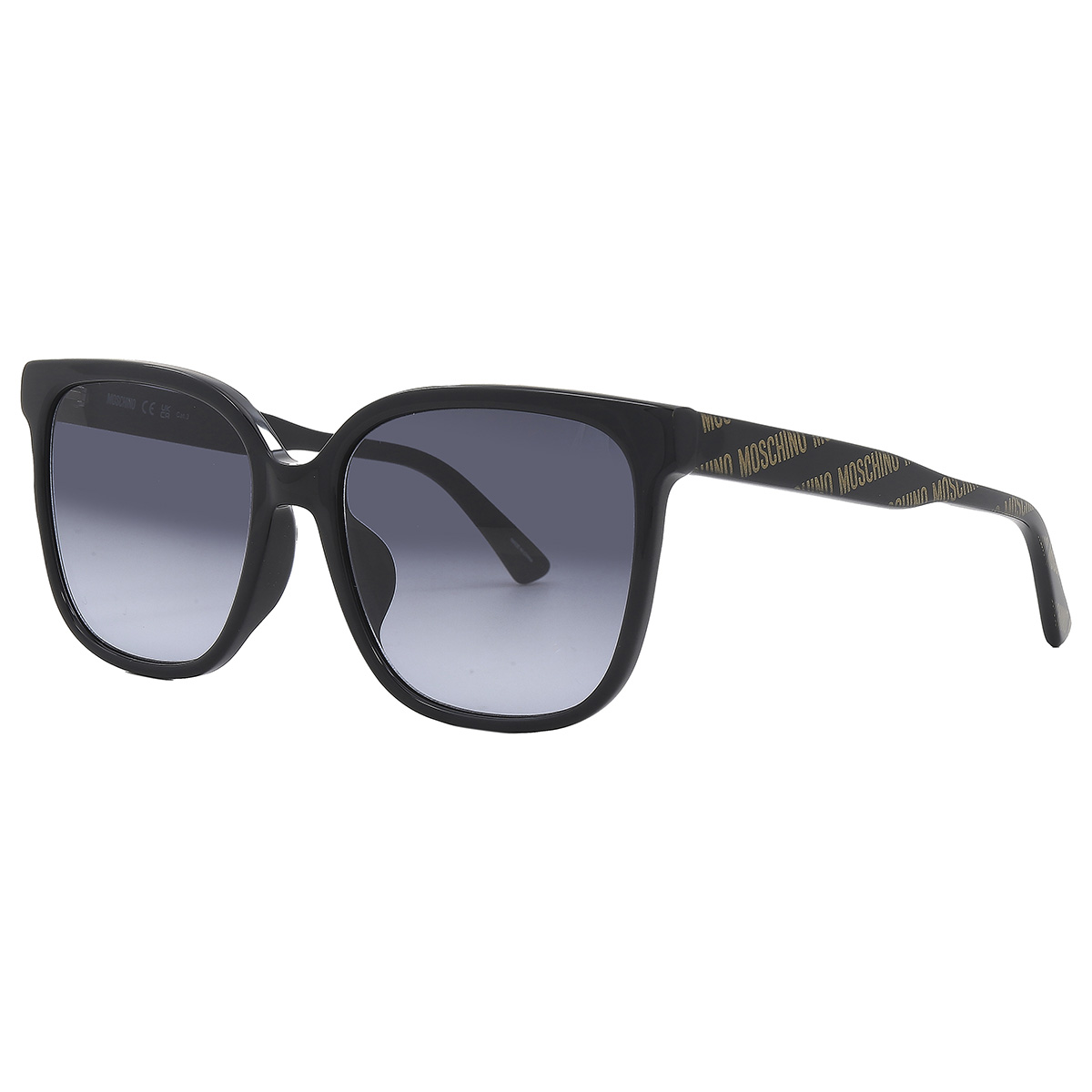 moschino grey shaded square ladies sunglasses mos134/f/s 07rm/9o 58 moschino grey shaded square ladies sunglasses mos134/f/s 07rm/9o 58