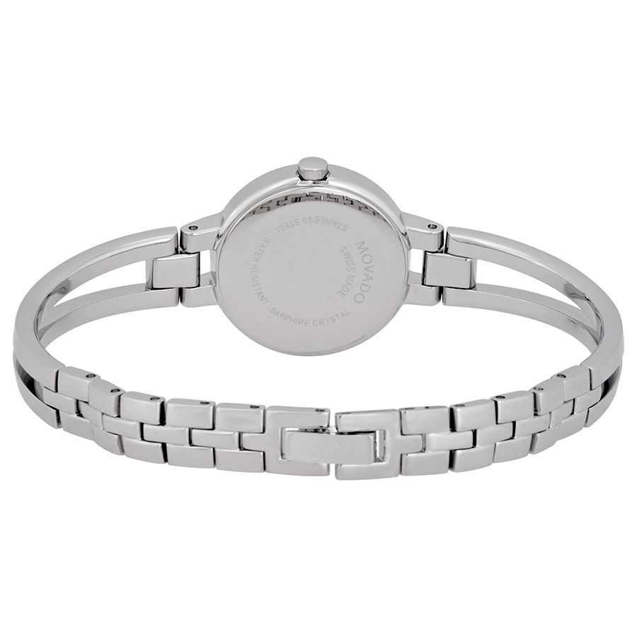 movado amorosa black dial ladies watch 0607154 movado amorosa black dial ladies watch 0607154