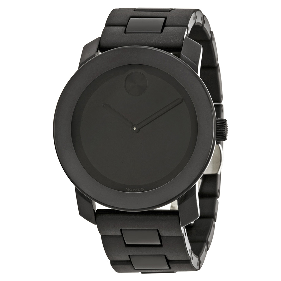 movado bold large black dial black tr90 composite men's watch 3600047 movado bold large black dial black tr90 composite men's watch 3600047