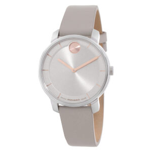 Home movado bold access quartz grey dial ladies watch 3601071