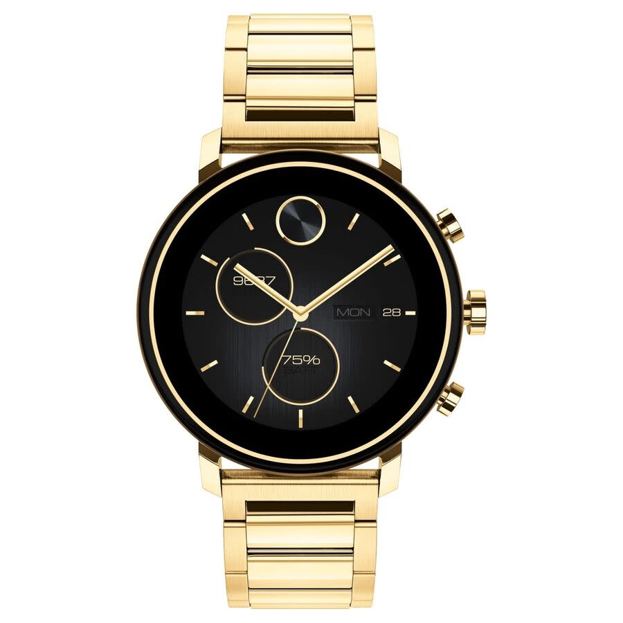 movado connect 2.0 quartz black dial men's watch 3660036 movado connect 2.0 quartz black dial men's watch 3660036