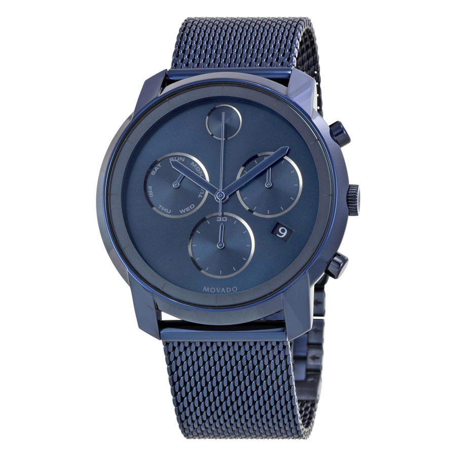 movado bold chronograph blue dial men's watch 3600403 movado bold chronograph blue dial men's watch 3600403