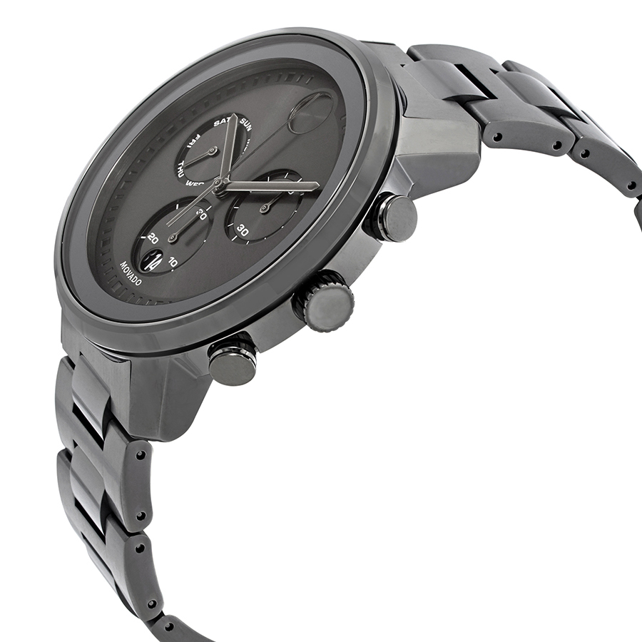 movado bold chronograph gunmetal dial men's watch 3600486 movado bold chronograph gunmetal dial men's watch 3600486