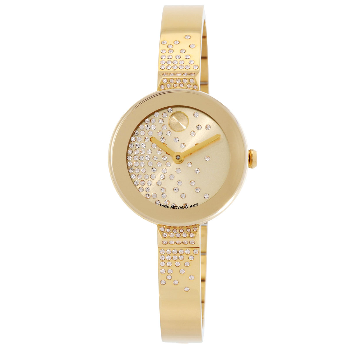 movado bold crystal accent quartz gold dial ladies watch 3600926 movado bold crystal accent quartz gold dial ladies watch 3600926