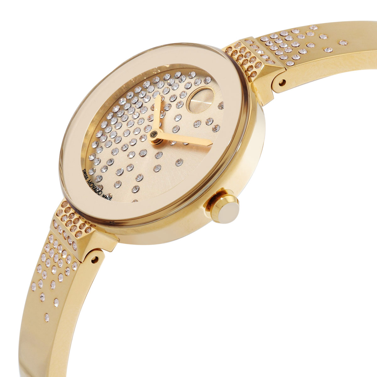 movado bold crystal accent quartz gold dial ladies watch 3600926 movado bold crystal accent quartz gold dial ladies watch 3600926