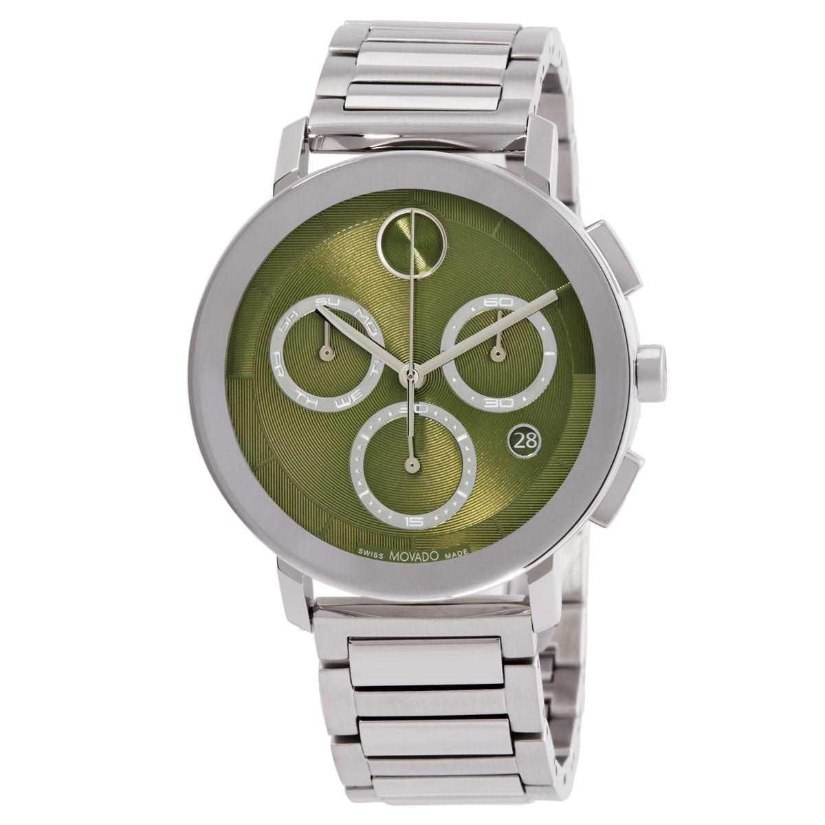 movado bold evolution 2.0 chronograph quartz green dial men's watch 3601189 movado bold evolution 2.0 chronograph quartz green dial men's watch 3601189