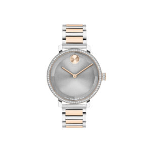 Витрина movado bold evolution 2.0 quartz grey dial ladies watch 3601283