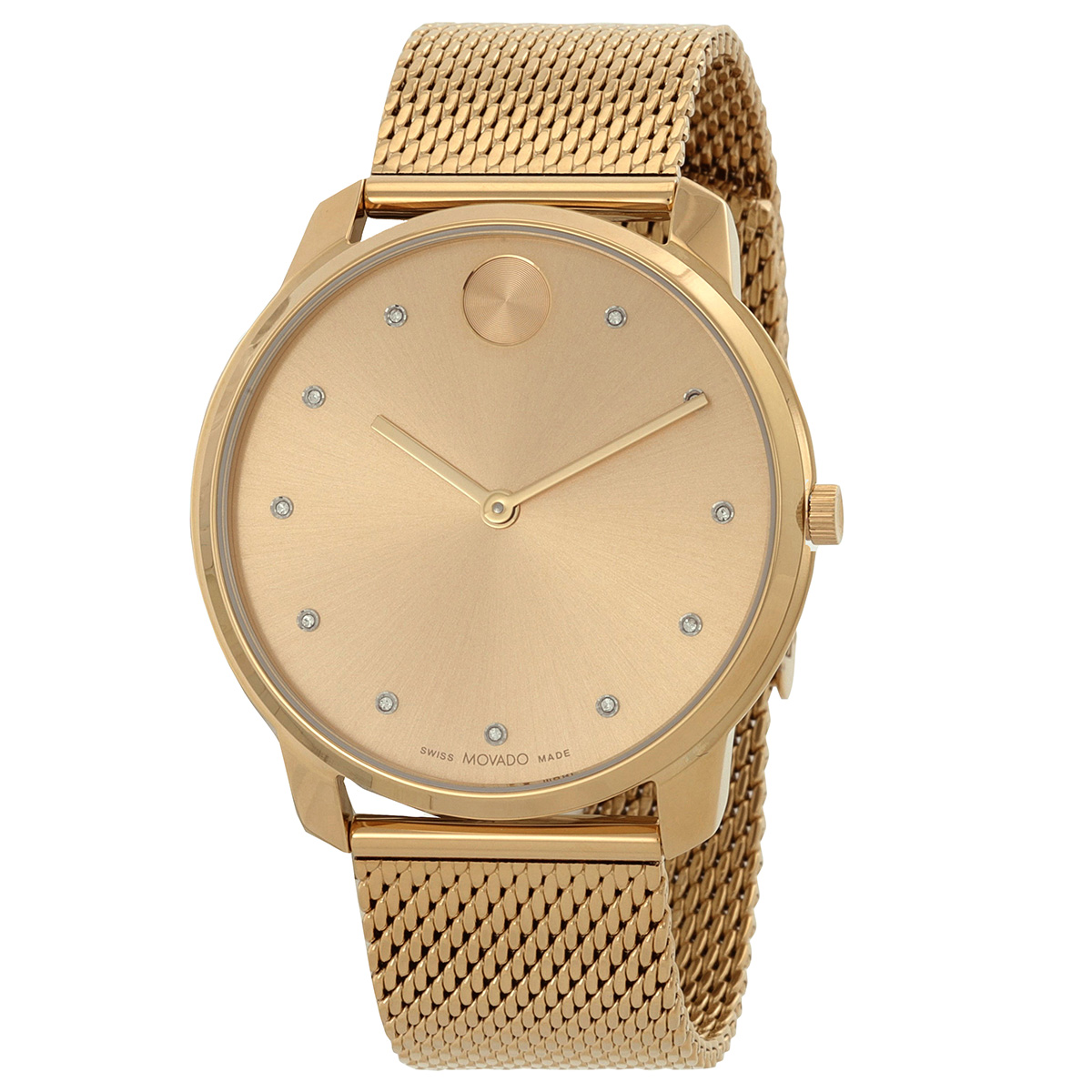 movado bold evolution quartz crystal gold dial men's watch 3600903 movado bold evolution quartz crystal gold dial men's watch 3600903