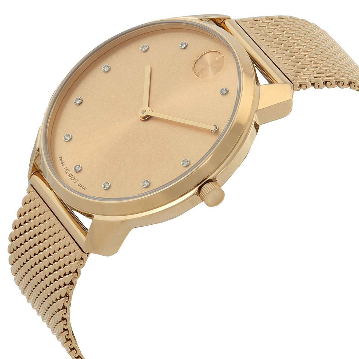 movado bold evolution quartz crystal gold dial men's watch 3600903 movado bold evolution quartz crystal gold dial men's watch 3600903