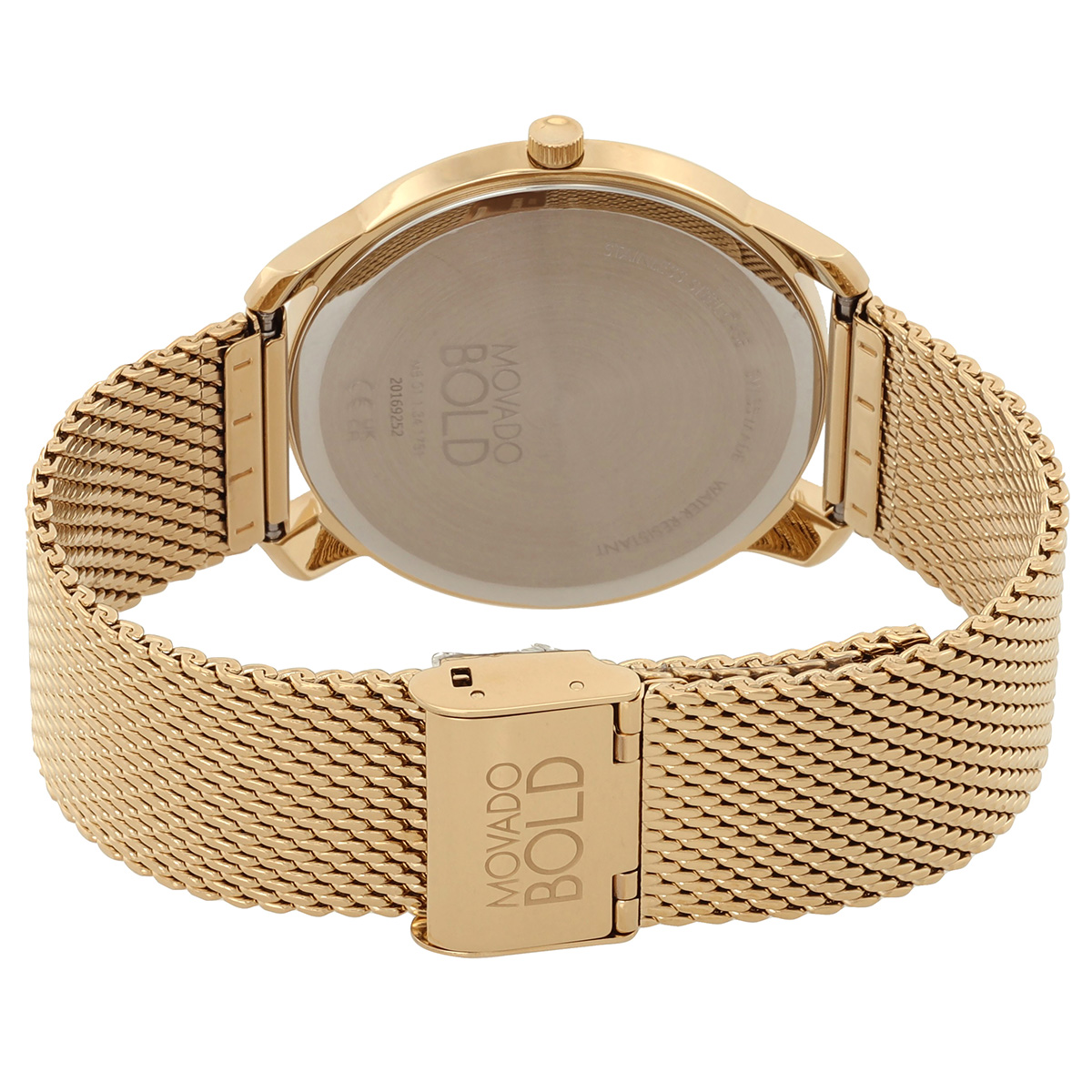movado bold evolution quartz crystal gold dial men's watch 3600903 movado bold evolution quartz crystal gold dial men's watch 3600903