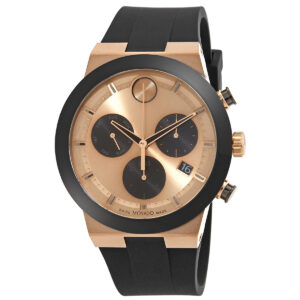 Home movado bold fusion chronograph bronze dial quartz men's watch 3600854