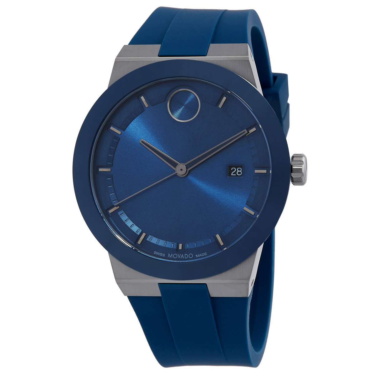 movado bold fusion quartz blue dial men's watch 3601192 movado bold fusion quartz blue dial men's watch 3601192
