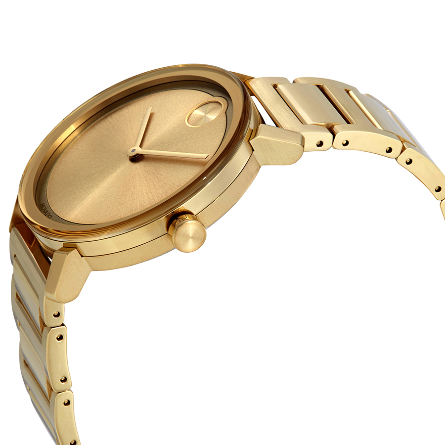 movado bold gold dial yellow gold ion plated men's watch 3600508 movado bold gold dial yellow gold ion plated men's watch 3600508