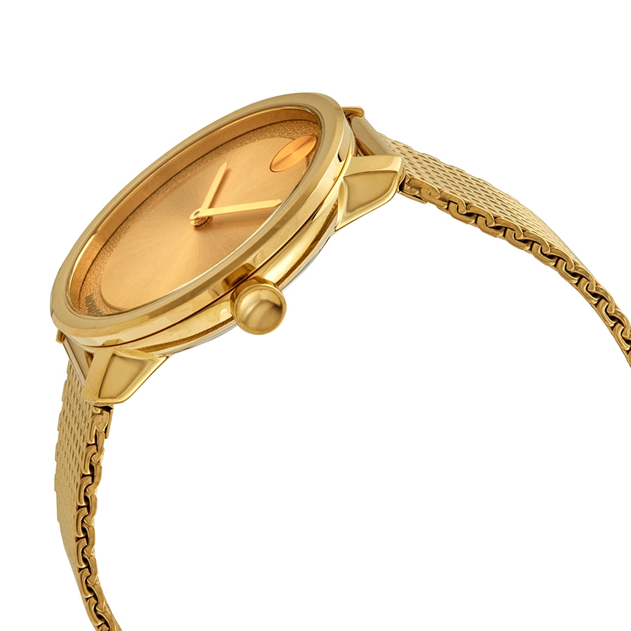 movado bold gold tone metallic dial ladies watch 3600580 movado bold gold tone metallic dial ladies watch 3600580