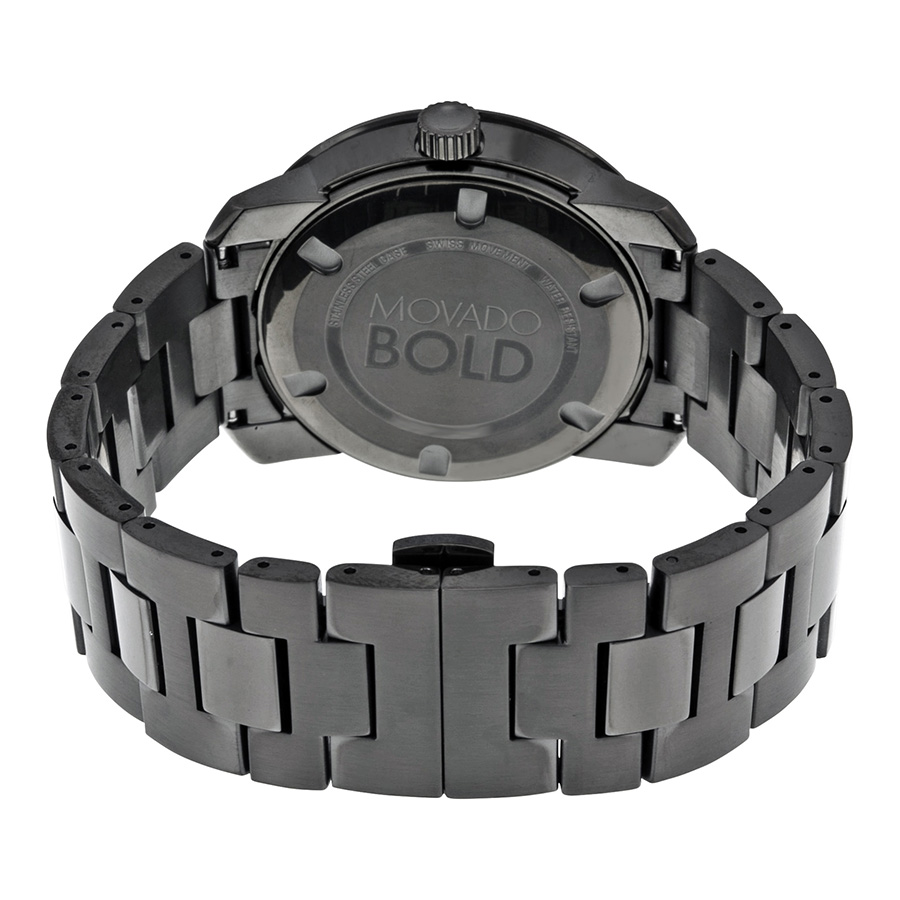 movado bold grey dial grey ion plated men's watch 3600259 movado bold grey dial grey ion plated men's watch 3600259