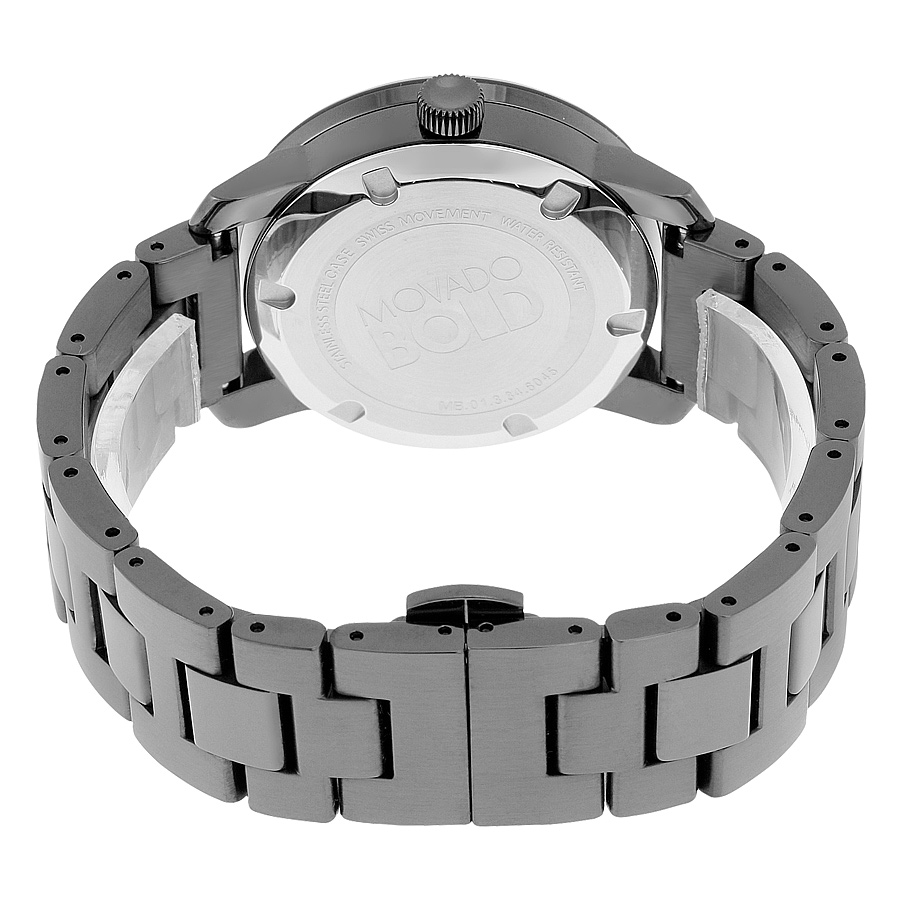 movado bold grey metallic grey ion plated steel swarovski crystals ladies watch 3600103 movado bold grey metallic grey ion plated steel swarovski crystals ladies watch 3600103