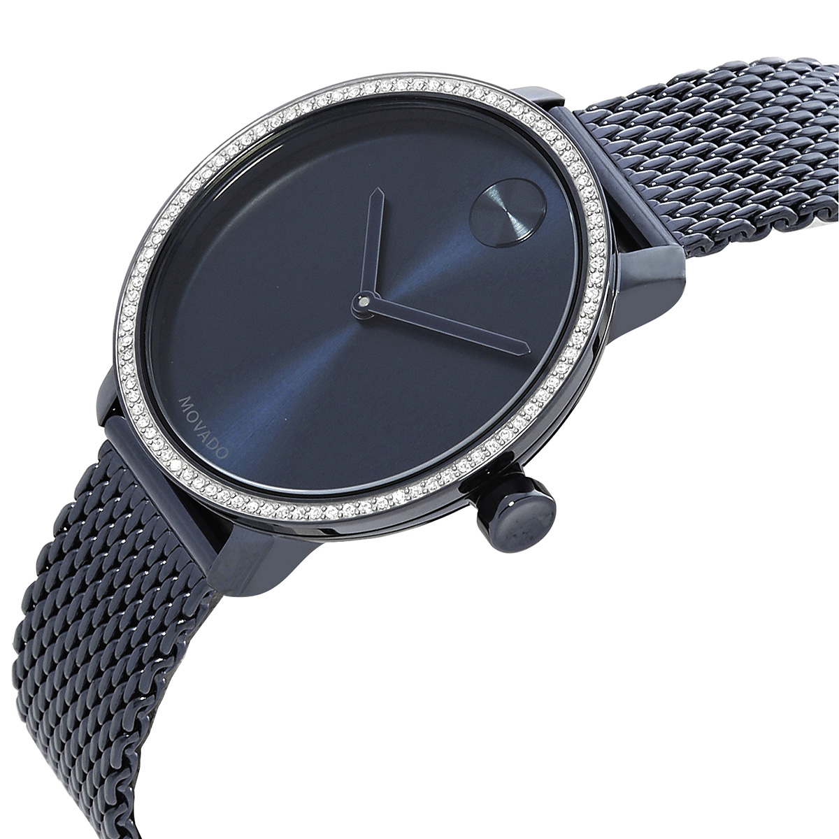 movado bold quartz blue dial ladies watch 3600780 movado bold quartz blue dial ladies watch 3600780