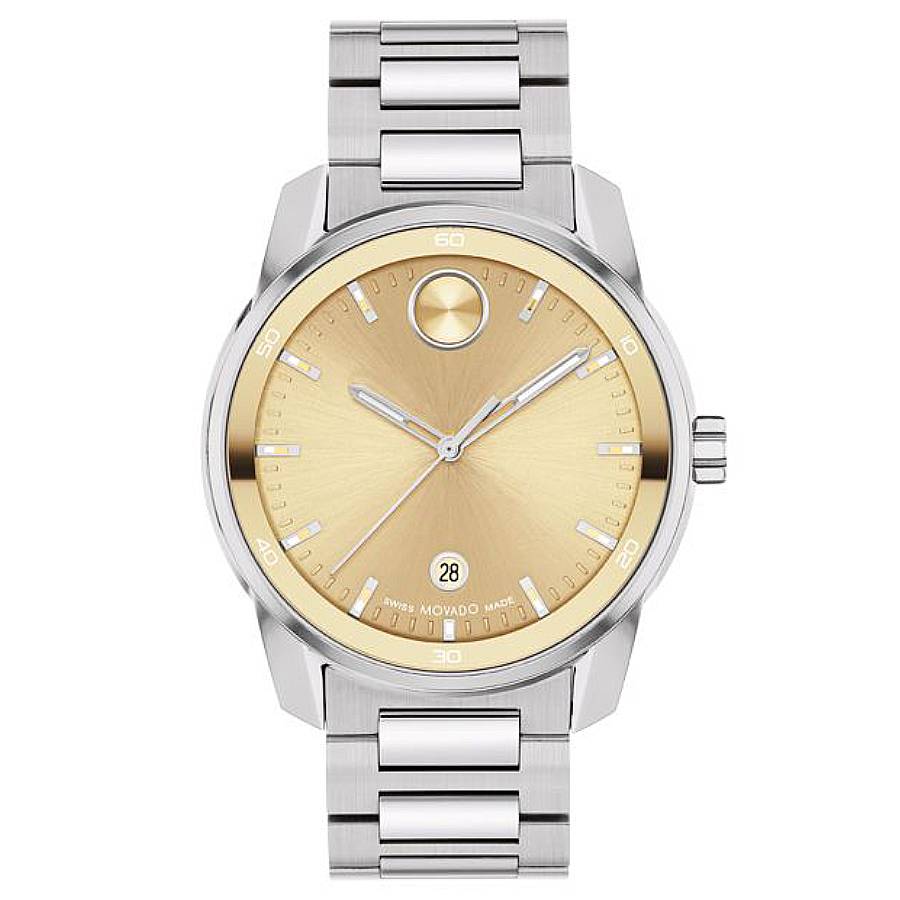 movado bold quartz gold tone dial men's watch 3601203 movado bold quartz gold tone dial men's watch 3601203
