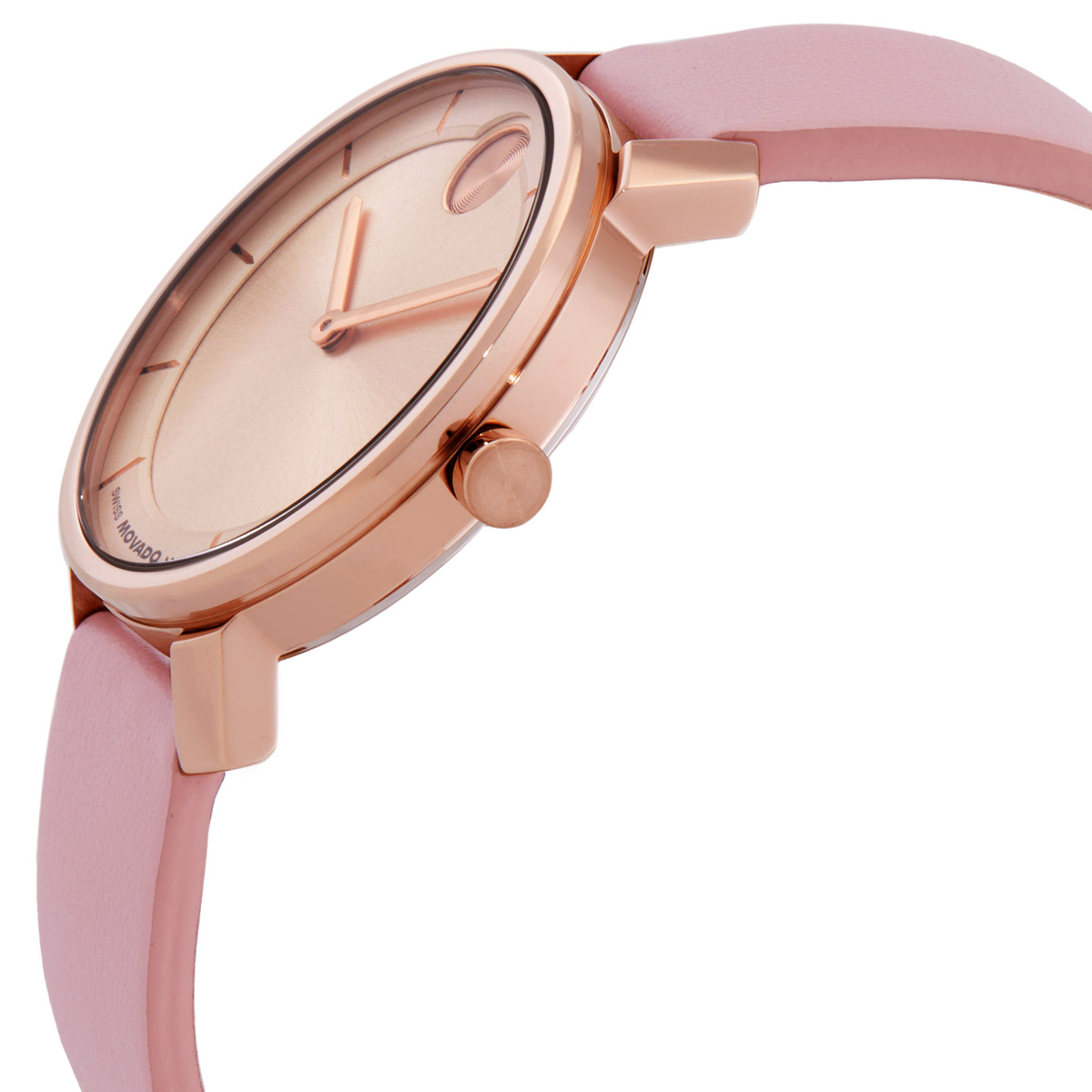 movado bold quartz rose gold dial ladies watch 3601078 movado bold quartz rose gold dial ladies watch 3601078