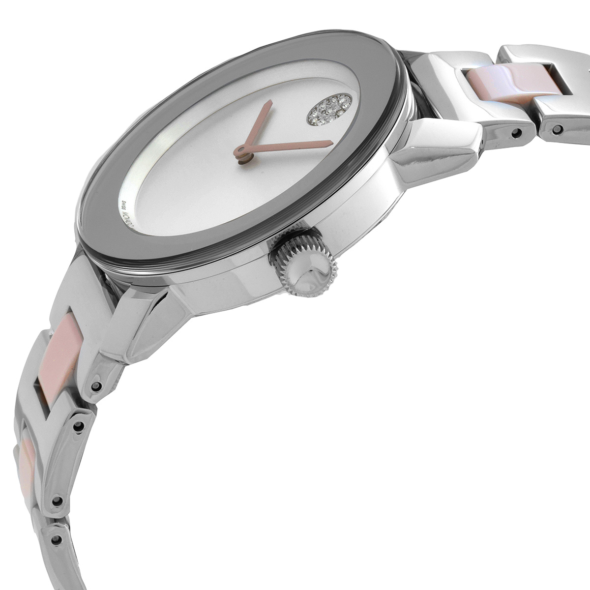 movado bold quartz silver dial ladies watch 3600801 movado bold quartz silver dial ladies watch 3600801
