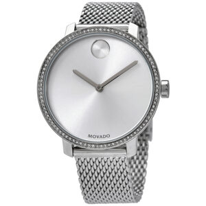 movado bold shimmer quartz ladies watch 3600655