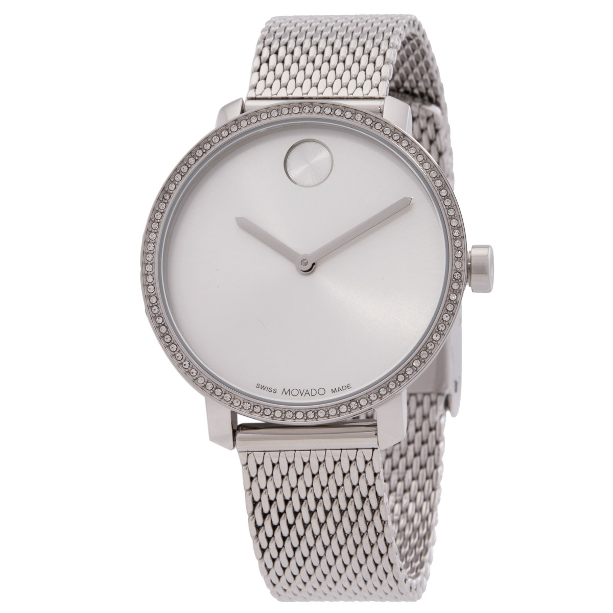 movado bold shimmer quartz silver dial ladies watch 3600840 movado bold shimmer quartz silver dial ladies watch 3600840